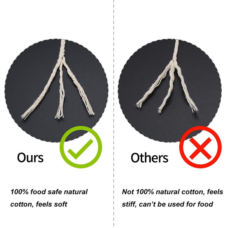 Vivifying Butchers Twine, 2pcs x 328 Feet 3Ply Cotton Bakers Twine, Food Safe Cooking String for Tying Meat, Making Sausage, Trussing Turkey, Roasting and Packing (Beige) - Image 3